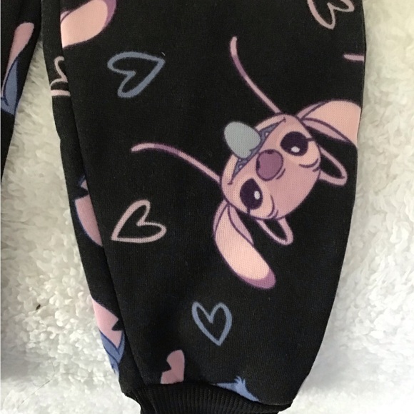 Disney Stitch & Angel Pink and Black, Kids' cute Set New with tags - Picture 3 of 9